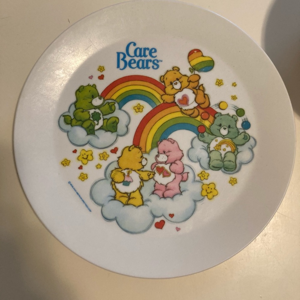 *SOLD*🧸💗VTG CareBears Dining Plate and Bowl set 💗🧸 - Picture 3 of 10
